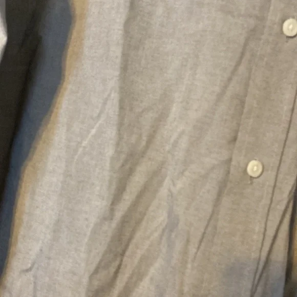 Croft & Barrow mens button down shirt; size 18, 34/35 - Picture 2 of 4